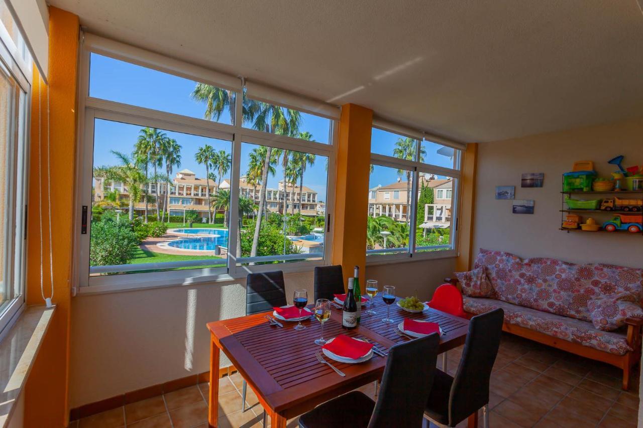 Apartamento Playa Con Piscina Y Terraza En Urbanizacion De Lujo Denia Exterior photo